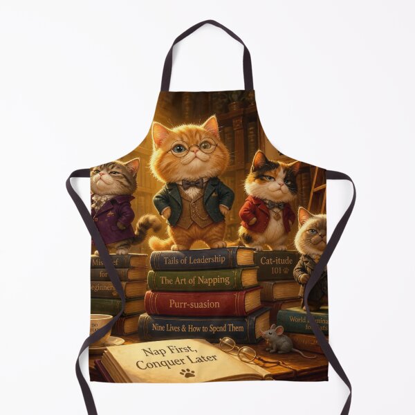Item preview, Scholarly Cats Library Adventure designed and sold by Harrietcozz.