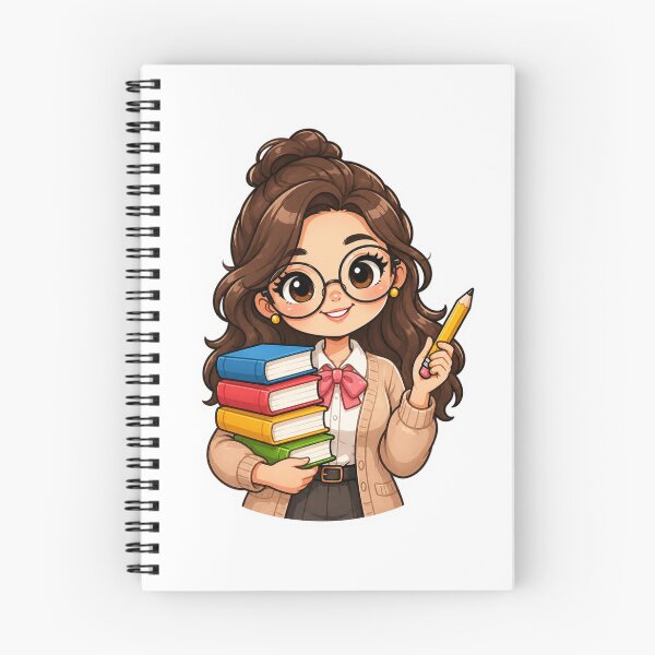 Item preview, Cute Female Teacher | Kawaii Teacher Gift for School designed and sold by Pixanova.