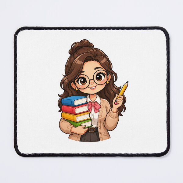 Item preview, Cute Female Teacher | Kawaii Teacher Gift for School designed and sold by Pixanova.
