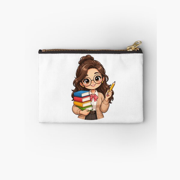 Item preview, Cute Female Teacher | Kawaii Teacher Gift for School designed and sold by Pixanova.