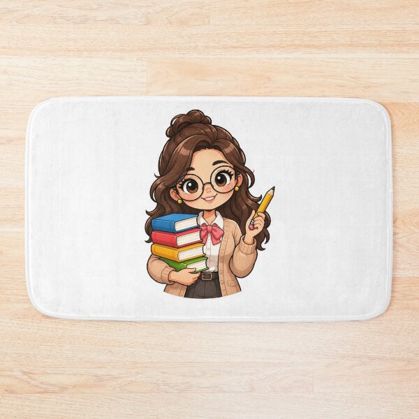 Item preview, Cute Female Teacher | Kawaii Teacher Gift for School designed and sold by Pixanova.