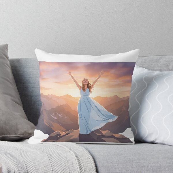 Item preview, Joyful Spirit at Sunset Mountain Peak designed and sold by Nadir071010.
