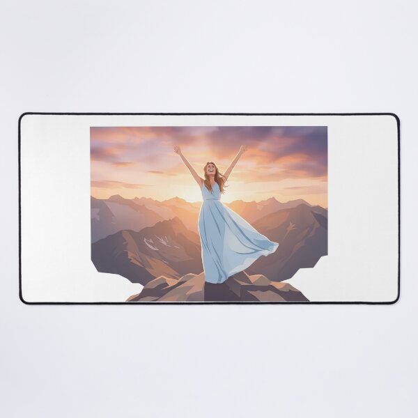 Item preview, Joyful Spirit at Sunset Mountain Peak designed and sold by Nadir071010.