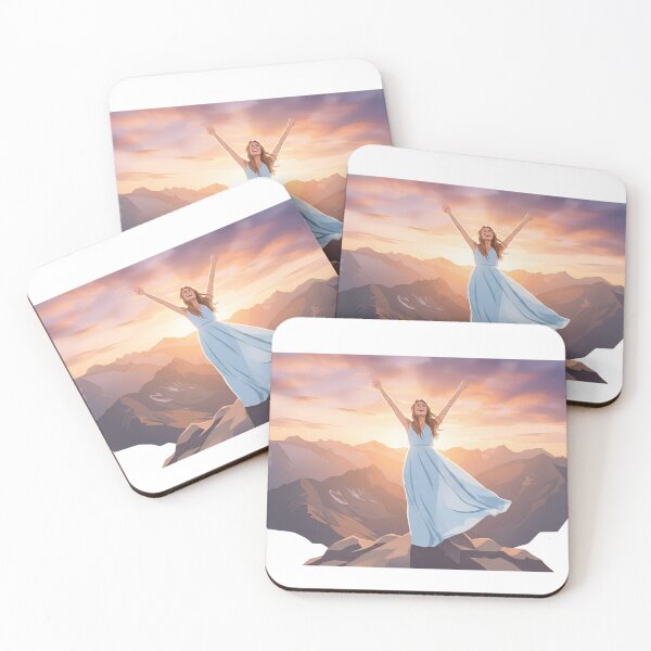 Item preview, Joyful Spirit at Sunset Mountain Peak designed and sold by Nadir071010.