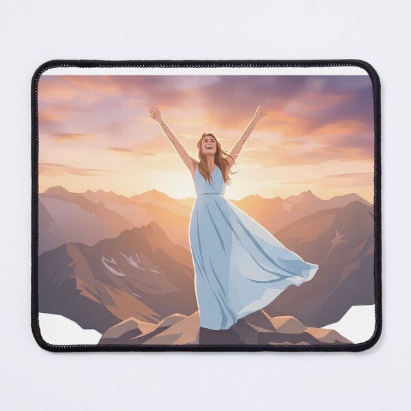 Item preview, Joyful Spirit at Sunset Mountain Peak designed and sold by Nadir071010.