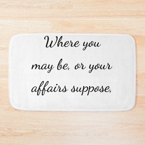 Item preview, “Where you may be, or your affairs suppose,” - handwriting black designed and sold by ariksworld.