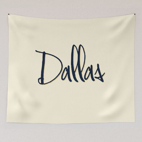 Item preview, DALLAS personalized type design designed and sold by CharlottePlaceArt.