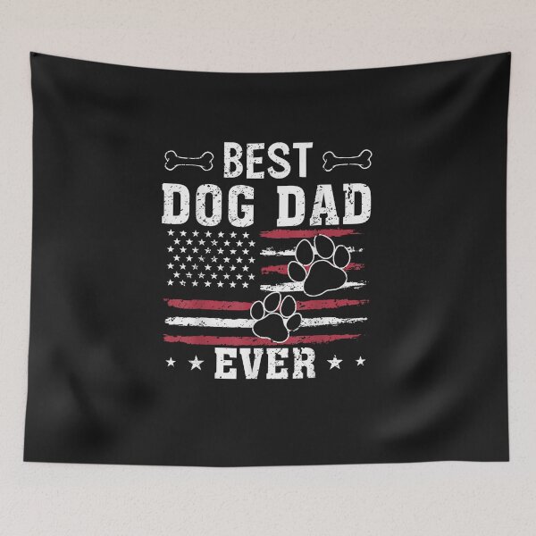 Item preview, Best Dog Dad Ever American Flag Fathers Day Shirts Dad Men designed and sold by FrankIsabel.