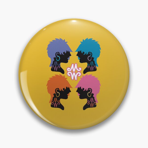 Item preview, Punk Mullet Mohawk Shag Hairstyle Girl Neon Silhouette designed and sold by Karin Taylor.