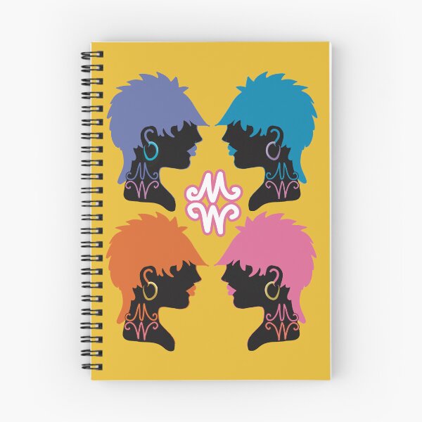 Item preview, Punk Mullet Mohawk Shag Hairstyle Girl Neon Silhouette designed and sold by Karin Taylor.
