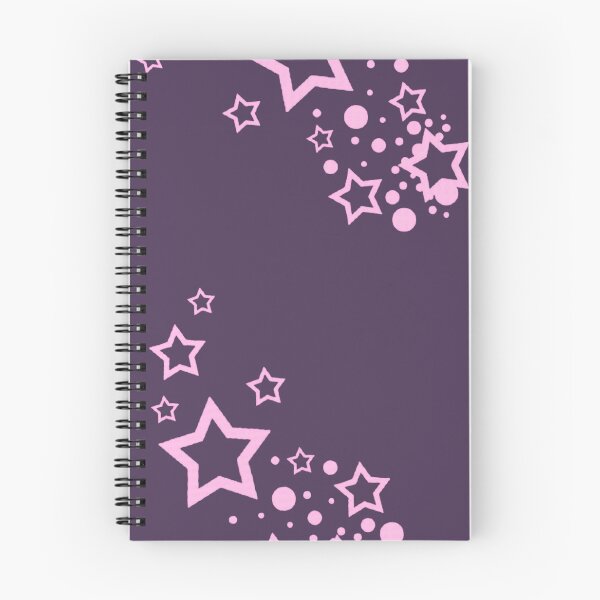 Item preview, Y2K pink and purple frutiger metro stars designed and sold by BrontesWhimsyStore.