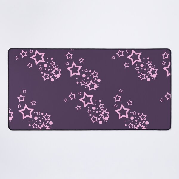 Item preview, Y2K pink and purple frutiger metro stars designed and sold by BrontesWhimsyStore.