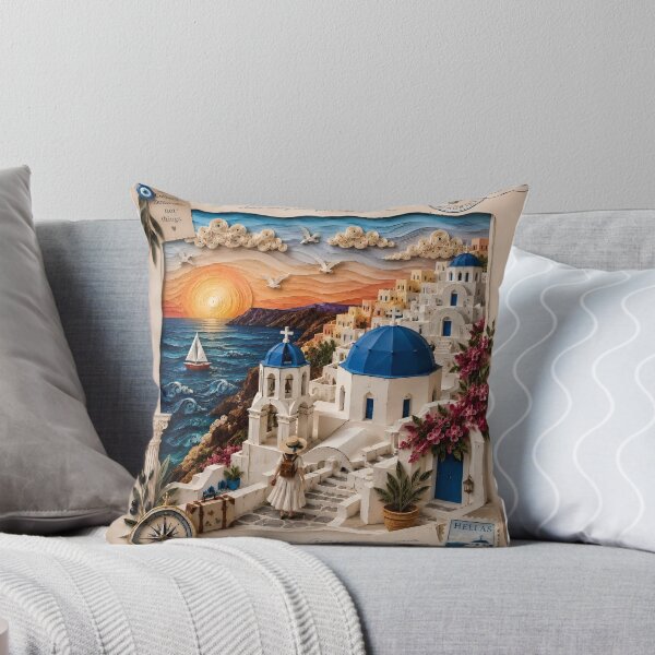 Item preview, Obras de arte de Santorini, Grecia designed and sold by HayaasBoutique.