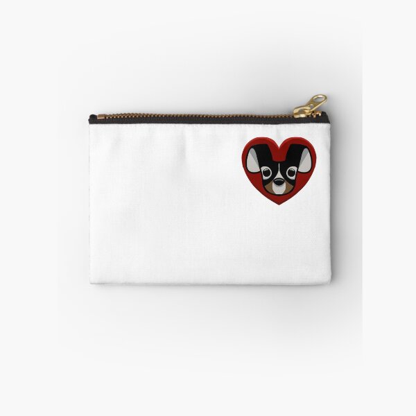 Item preview, Cute Dog Face in Heart – Dog Lover Sticker Art designed and sold by davidmalec.