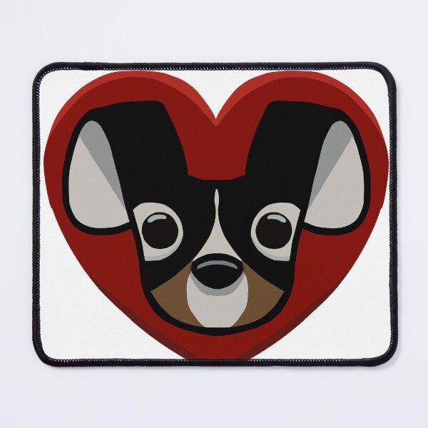 Item preview, Cute Dog Face in Heart – Dog Lover Sticker Art designed and sold by davidmalec.