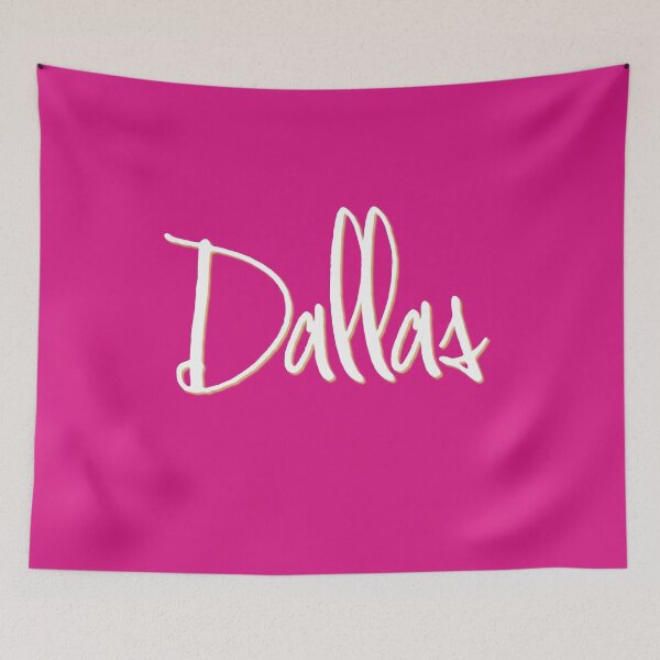 Item preview, DALLAS personalized type design designed and sold by CharlottePlaceArt.