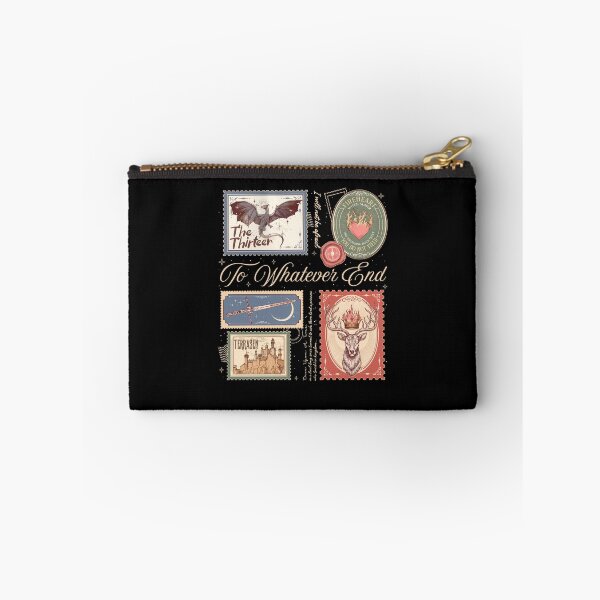 Item preview, Throne of Glass To Whatever End Vintage Bookish Stamp Collage designed and sold by DarylPope.
