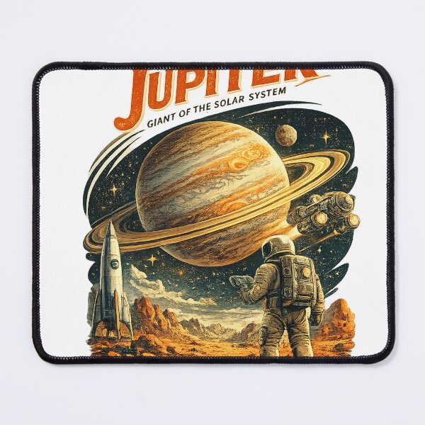 Item preview, Visit Jupiter – Vintage Space Travel Collection designed and sold by بيعها | Bee3ha.
