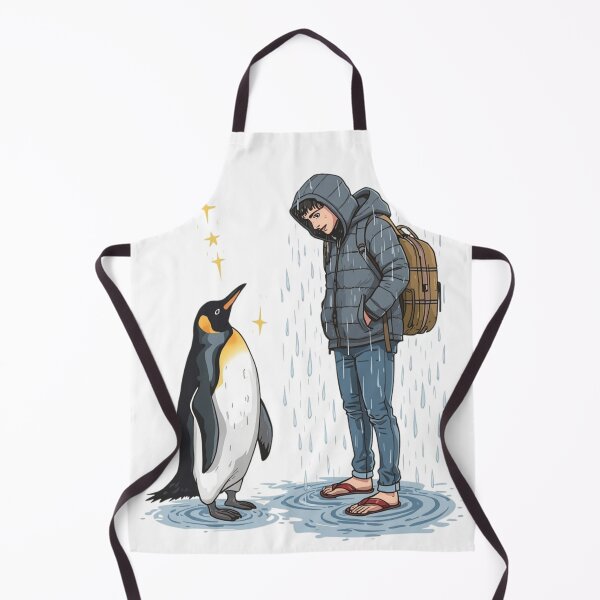 Item preview, Tourist in Tassie Tux in the Rain designed and sold by Designs By Ms Mal_Tas.