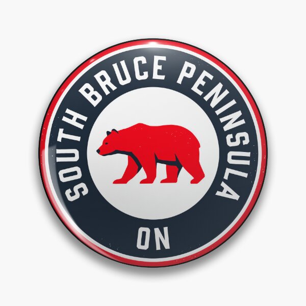 Item preview, South Bruce Peninsula Bear Badge Emblem designed and sold by Digital Art Works  Hub.