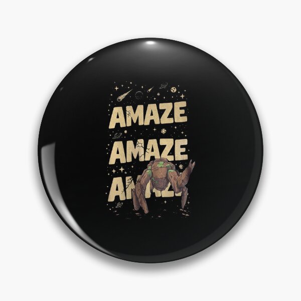 Item preview, Amaze Amaze Rocky Funny Space Alien designed and sold by DarylPope.