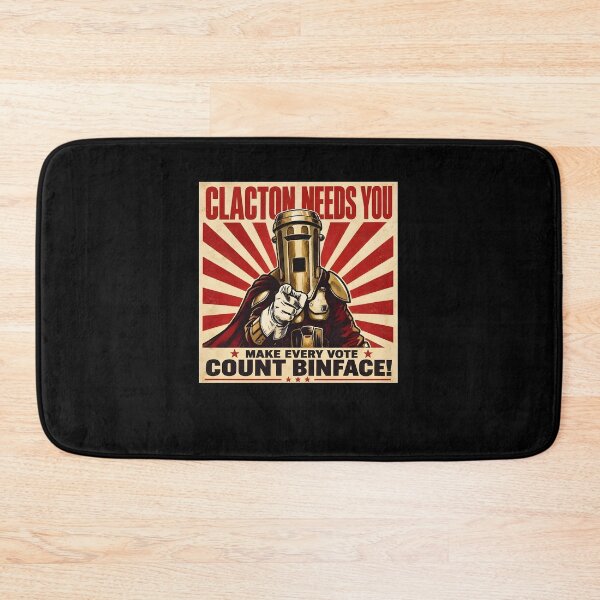 Item preview, Clacton Needs You Make Every Vote Binface Funny Political Parody designed and sold by DarylPope.