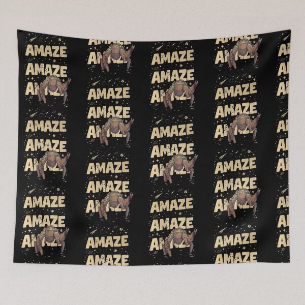 Item preview, Amaze Amaze Rocky Funny Space Alien designed and sold by DarylPope.