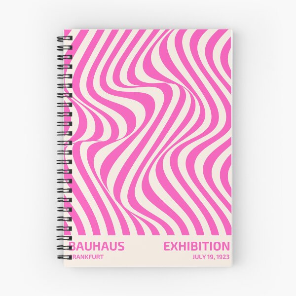 Item preview, Bauhaus Frankfurt Pink Optical Illusion designed and sold by FaizArtShop.