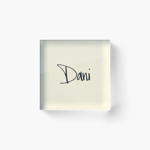 Item preview, DANI personalized type design designed and sold by CharlottePlaceArt.