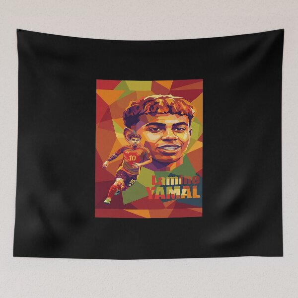 Item preview, Lamine Yamal Barcelona WPAP designed and sold by oganespegenh.