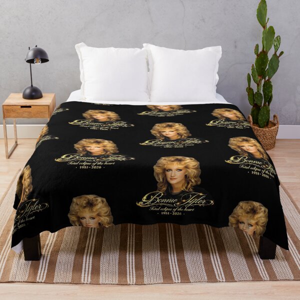 Item preview, Bonnie Tyler Forever Young Tribute 1951-2026 Vintage Memorial Graphic designed and sold by DarylPope.
