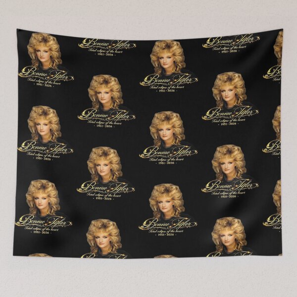 Item preview, Bonnie Tyler Forever Young Tribute 1951-2026 Vintage Memorial Graphic designed and sold by DarylPope.