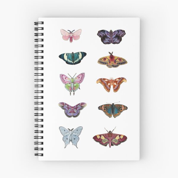 Item preview, Colorful Moths and Butterflies designed and sold by Jelly-and-Bean.