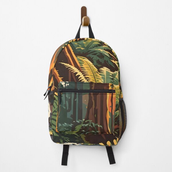 Item preview, Adventure Forest | Vintage Outdoor Travel Poster designed and sold by Spirit of Siam.