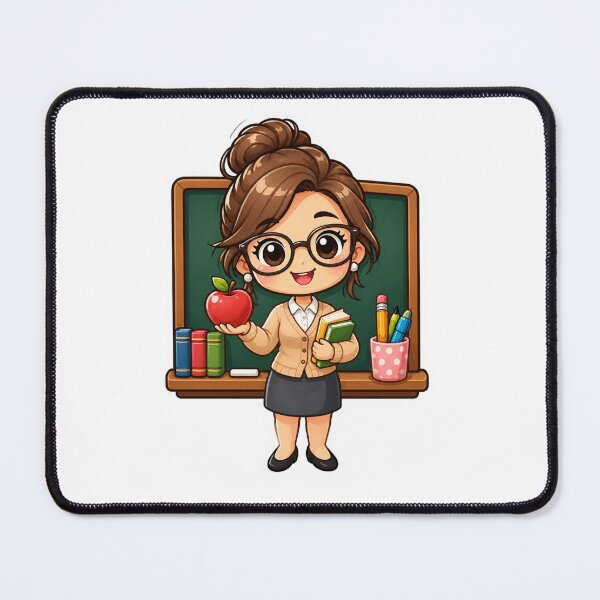 Item preview, Cute Female Teacher Classroom | Kawaii Teacher Gift for School designed and sold by Pixanova.