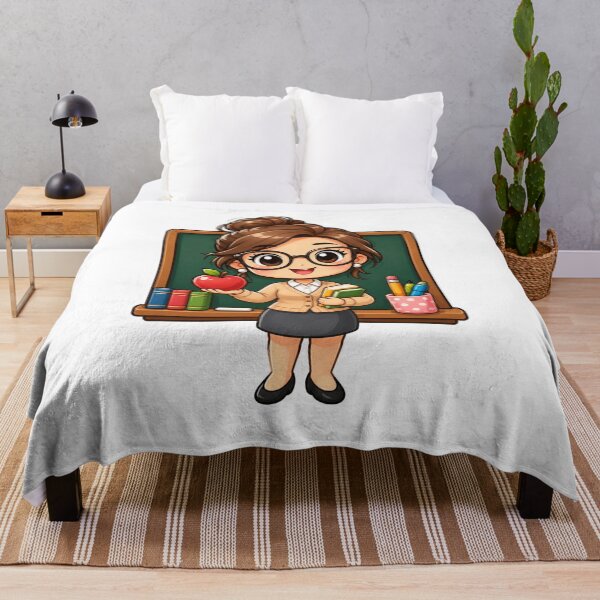 Item preview, Cute Female Teacher Classroom | Kawaii Teacher Gift for School designed and sold by Pixanova.
