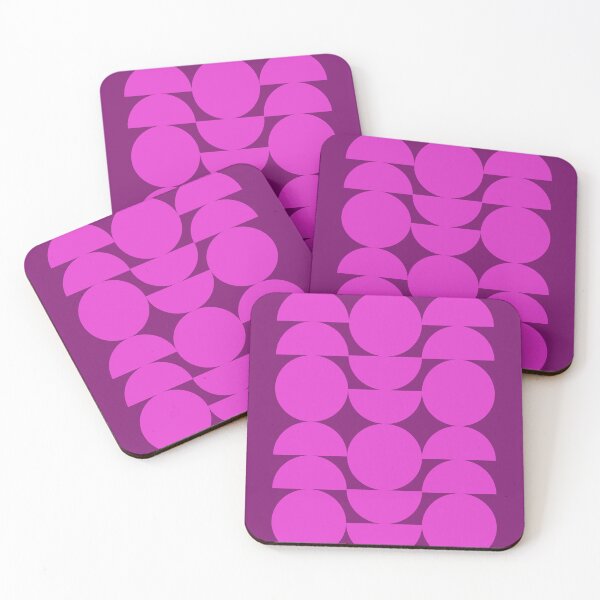 Item preview, Bauhaus Ausstellung Magenta Geometric Exhibition designed and sold by FaizArtShop.