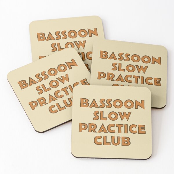 Item preview, BASSOON SLOW PRACTICE CLUB designed and sold by MOCOPOCO.