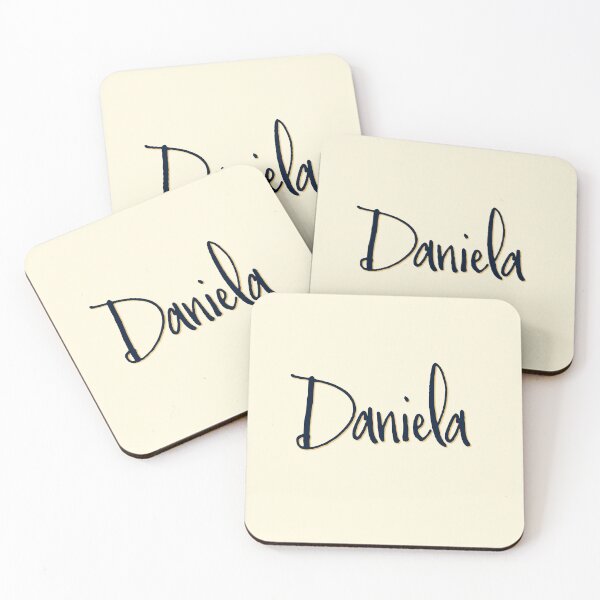 Item preview, DANIELA personalized type design designed and sold by CharlottePlaceArt.