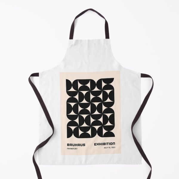 Item preview, Bauhaus Frankfurt Black and Cream Geometric Exhibition designed and sold by FaizArtShop.