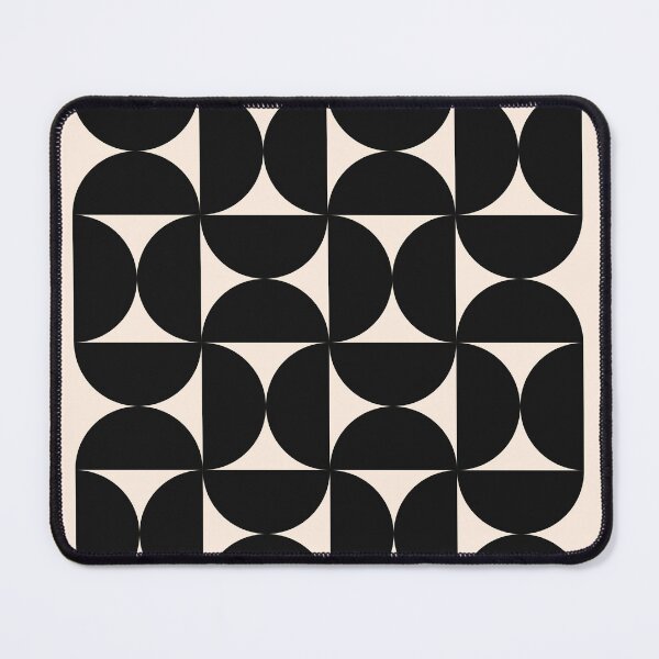 Item preview, Bauhaus Frankfurt Black and Cream Geometric Exhibition designed and sold by FaizArtShop.