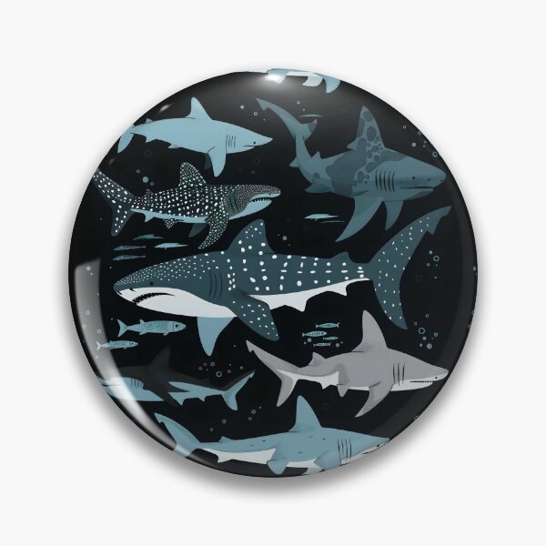 Item preview, Sharks pattern designed and sold by xiao xuans.