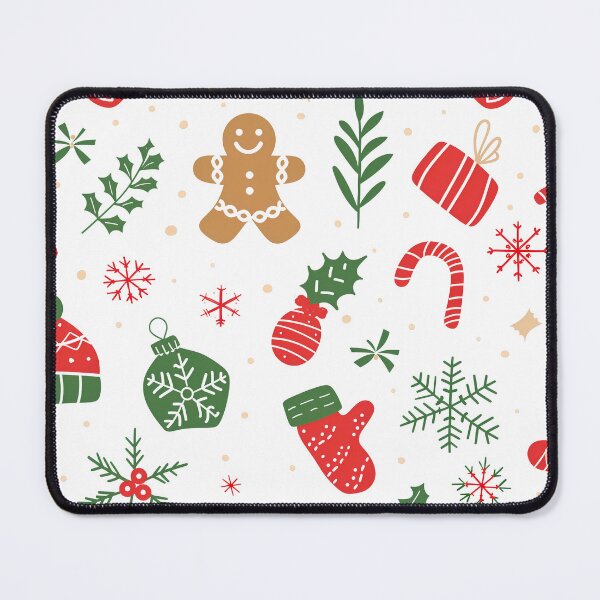 Item preview, Cute Christmas Gingerbread Pattern Holiday Art designed and sold by colorful-white.