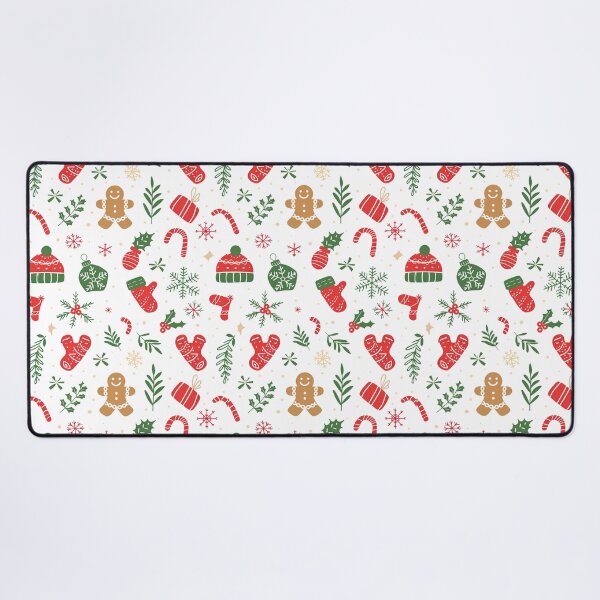 Item preview, Cute Christmas Gingerbread Pattern Holiday Art designed and sold by colorful-white.