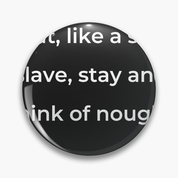 Item preview, “But, like a sad slave, stay and think of nought” - print white designed and sold by ariksworld.