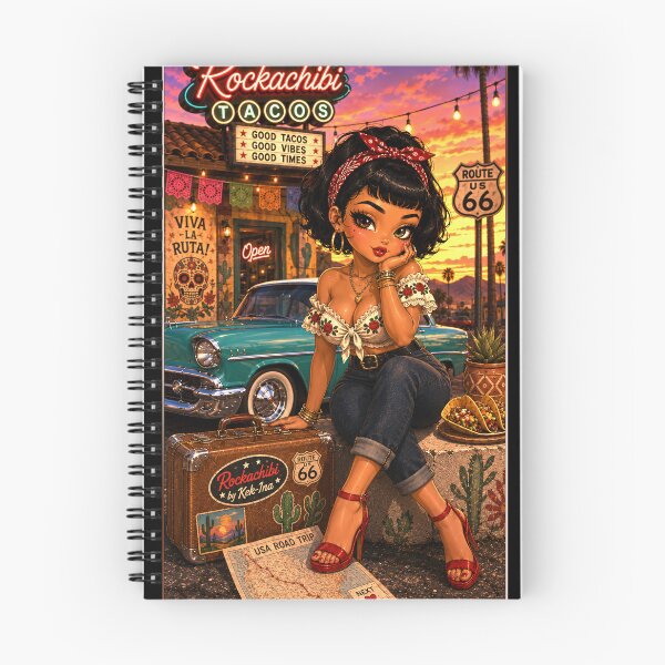 Item preview, Rockachibi Pénélopé - Viva La Ruta Tacos by Kek-Ina designed and sold by Kek-Ina.