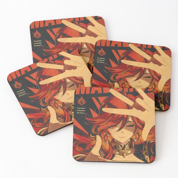 Item preview, Mavuika Genshin Impact Retro Magazine designed and sold by iwzzuel.