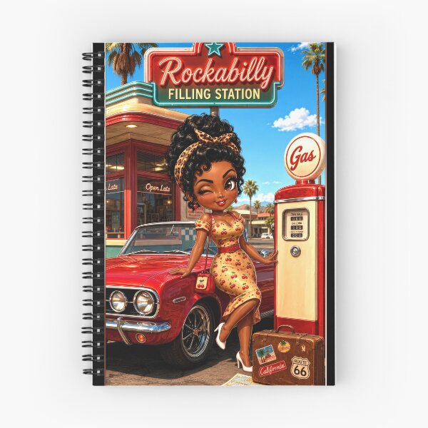 Item preview, Rockachibi Gloria - Vintage Filling Station by Kek-Ina designed and sold by Kek-Ina.