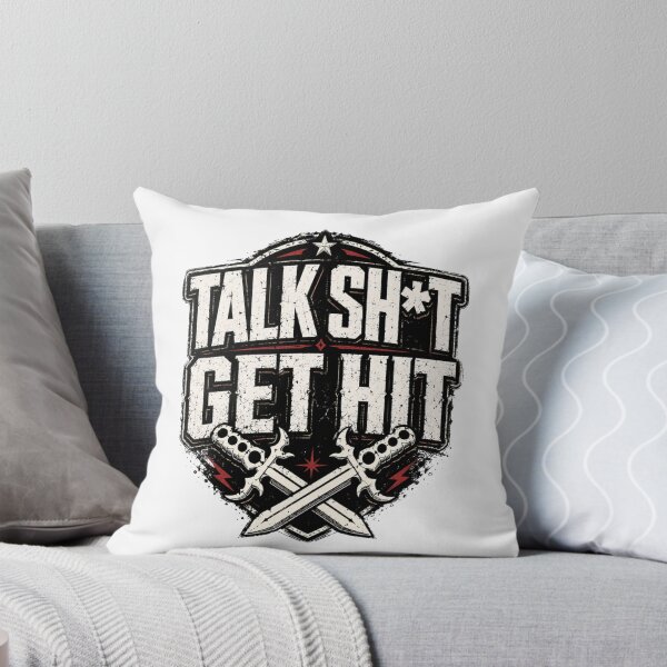 Item preview, Talk Shit Get Hit designed and sold by MaskedTarget.