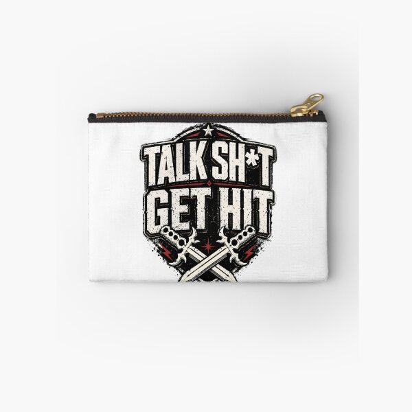 Item preview, Talk Shit Get Hit designed and sold by MaskedTarget.